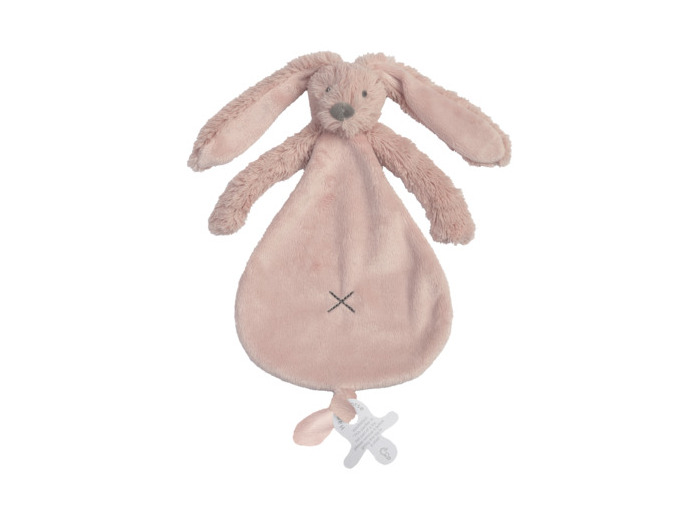 doudou Lapin Richie vieux rose 28 cm –  133102 - Happy Horse