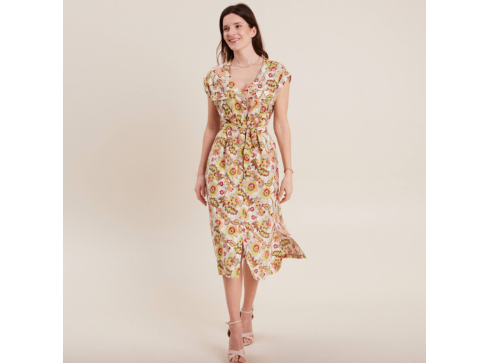 Robe chemise boutonnée