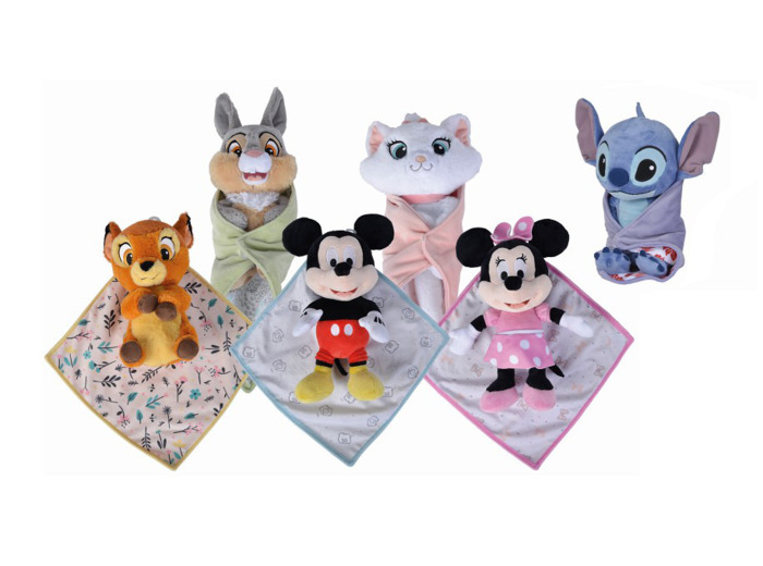 DISNEY & DOUDOU / 25 CM / 6 ASS