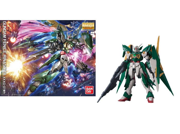 GUNDAM GUNPLA Build Fighters - Model Kit - MG 1/100 - Gundam Fenice Rinascita MIX FIG