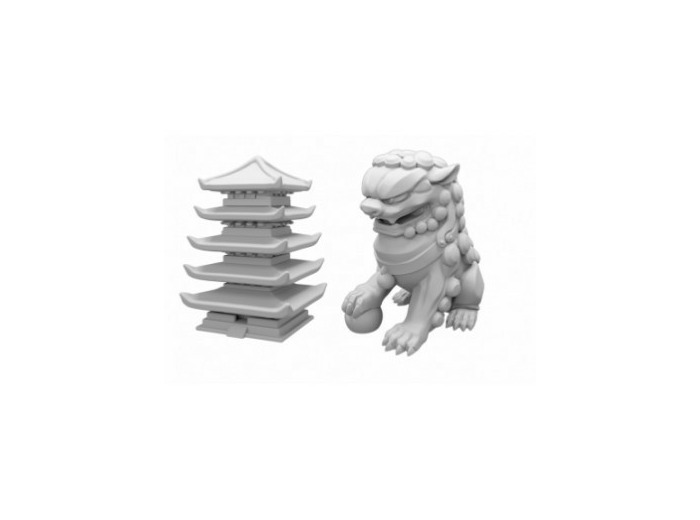 Shogun No Katana - Lion et Pagode