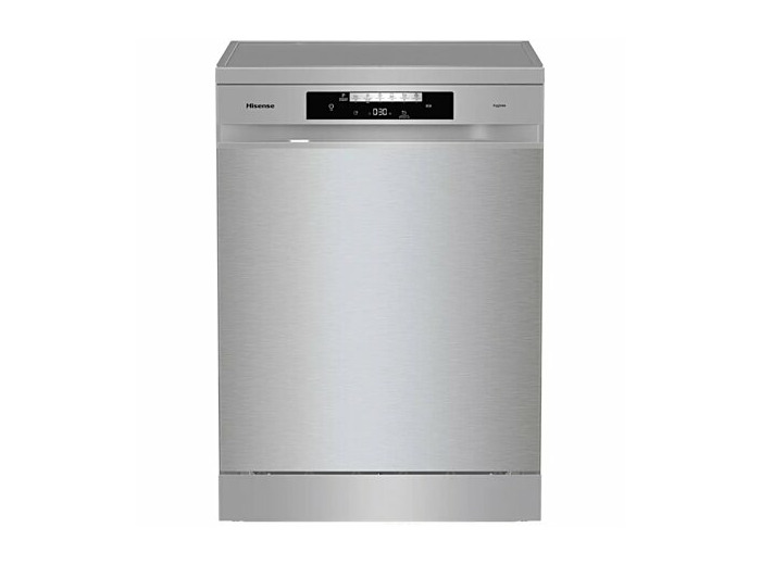 Lave-vaisselle 60cm 14 couverts 46db inox - hs642d90x - hisense