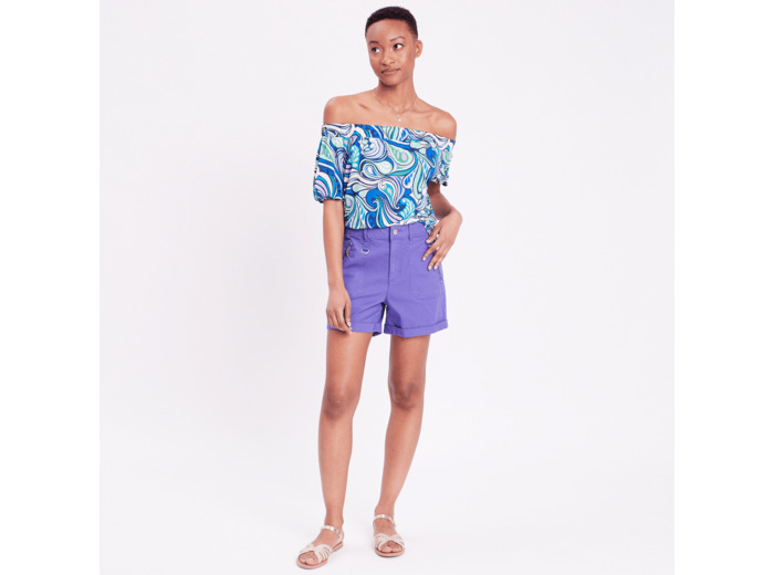 Blouse col bardot