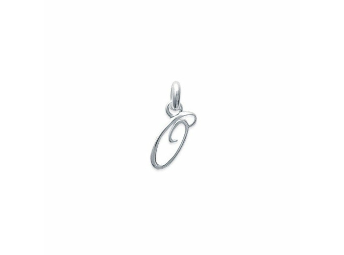 Pendentif en argent rhodié