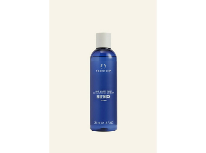 Gel douche corps & cheveux Blue Musk