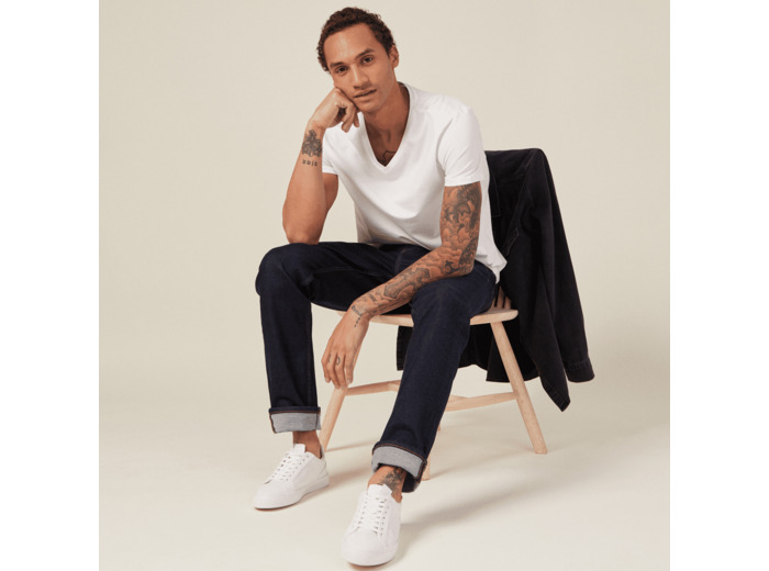 T-shirt col V homme Instinct