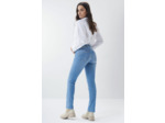 Jean Push In Secret slim clairs avec broderie