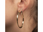 Boucles Créoles Akoum - Plaqué Or
