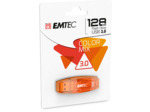 Clé usb emtec 2.0 c410 128 go orange