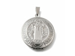 Pendentif médaillon St  Michael  cadre photo ou prière