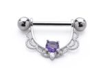 Piercing Mamelon strass