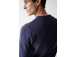 Sweat-shirt avec couleur contrastante à l?encolure