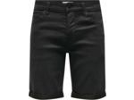 SHORTS HOMME BLACK DENIM