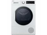 Lg sÃ¨che-linge frontal 8 kg pompe Ã  chaleur hublot dÃ©part diffÃ©rÃ© blanc