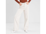 Jeans wide leg taille haute
