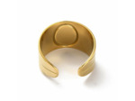 Bague Oeil de tigre manchette rayon du soleil