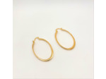 Boucles Créoles Akoum - Plaqué Or
