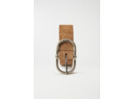 Ceinture beige en daim
