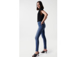 Jean Push Up Destiny Skinny délavage moyen