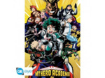MY HERO ACADEMIA - Poster "Groupe" roulé filmé (91.5x61)