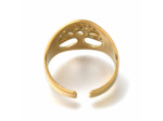 bague arbre de vie manchette en acier inoxydable