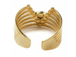 Bague manchette chevron oeil de tigre