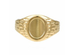 CHEVALIER BAGUE ACIER INOXYDABLE