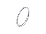 Shanny- anneaux - 1,2*10mm - argent