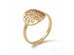 KYAIA BAGUE ACIER OR