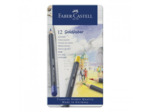 Goldfaber Boîte Métal Crayons de Couleurs Faber Castell