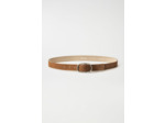 Ceinture beige en daim