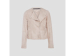 Veste droite zippée