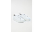 Tennis en cuir avec plateforme