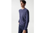 Sweat-shirt avec couleur contrastante à l?encolure