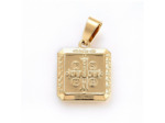Pendentif St Benoit carré
