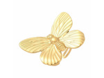 Papillon bague acier inoxydable