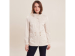 Parka déperlante cintrée lien à coulisse
