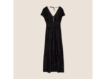 Robe longue droite fluide