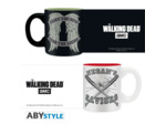 THE WALKING DEAD - Set 2 mugs à espresso - 110 ml - Daryl VS Negan