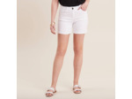 Short droit en jean