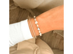 Bracelet Brillance nocturne en acier inoxydable