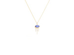 Céline Daoust Collier Marquise Eye Tanzanite Diamants