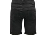 SHORTS HOMME BLACK DENIM