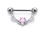 Piercing Mamelon strass