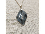 Pendentif labradorite madagascar bleue