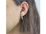 Boucles Créoles Vasteras - Plaqué Or