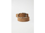 Ceinture beige en daim