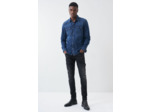 Chemise slim S-Repel en denim