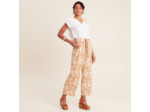 Pantalon ample taille haute