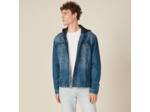 Blouson en jean à capuche